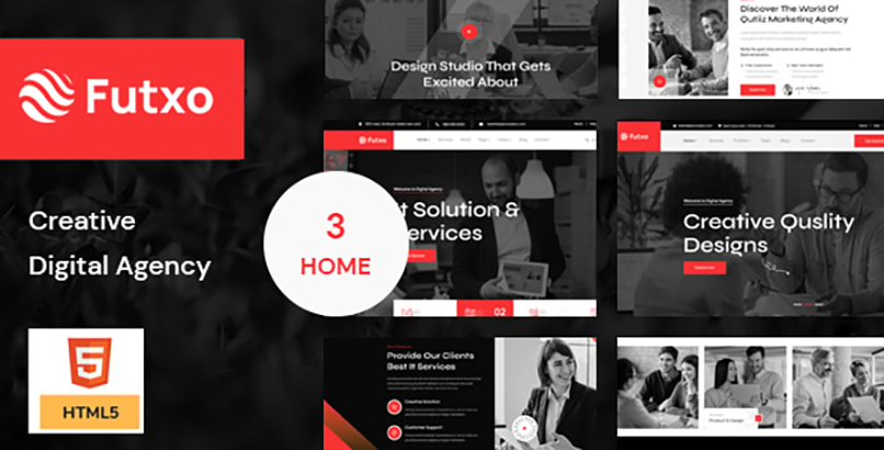 Futxo- Creative Digital Agency HTML5 Template
